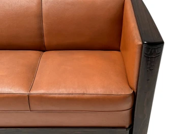 Art Deco Amsterdamse School Bench by Daniêl van Dorp for Gebroeders Reens